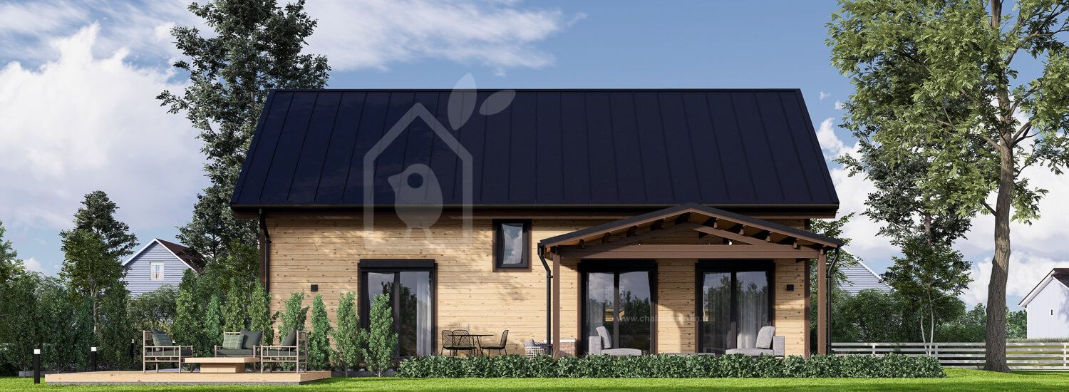 maison en bois vera rv (isolé re2020, 44 mm + bardage), 127 m² maison en bois vera rv (isolé re2020, 44 mm + bardage), 127 m²