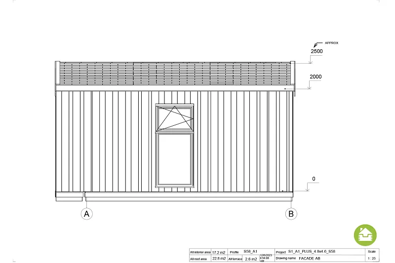 chalet 17 m² en bois isolé pau s1 a1 chalet 17 m² en bois isolé pau s1 a1