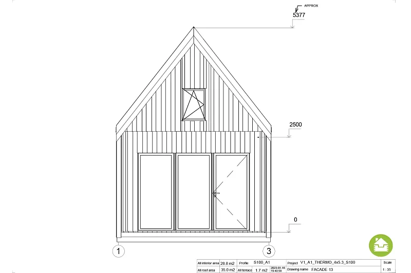 chalet 29 m² en bois kit re2020 avec permis de construire tulle v1 a1 chalet 29 m² en bois kit re2020 avec permis de construire tulle v1 a1