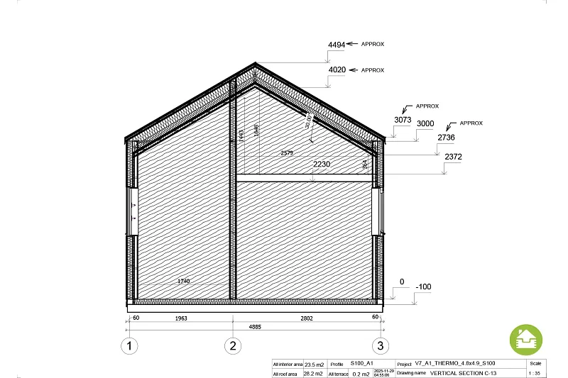 chalet 24 m² en bois kit re2020 avec permis de construire annecy v7 a1 chalet 24 m² en bois kit re2020 avec permis de construire annecy v7 a1