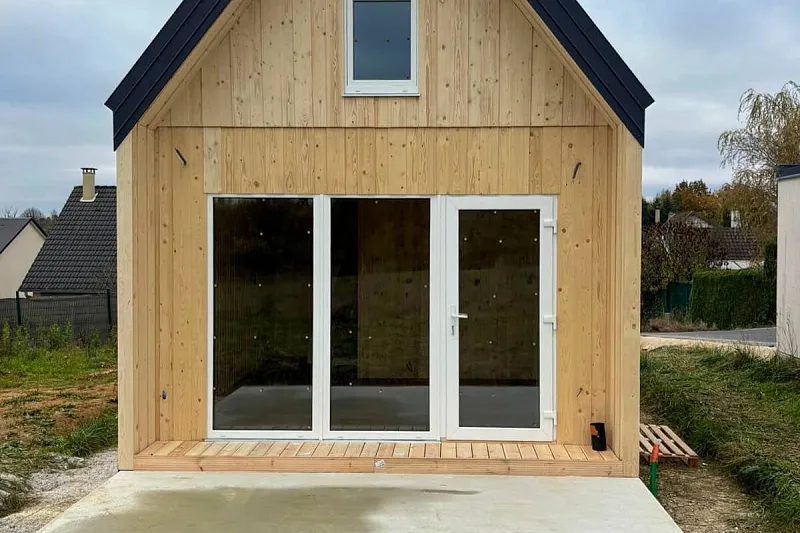 chalet 29 m² en bois kit re2020 avec permis de construire tulle v1 a1 chalet 29 m² en bois kit re2020 avec permis de construire tulle v1 a1