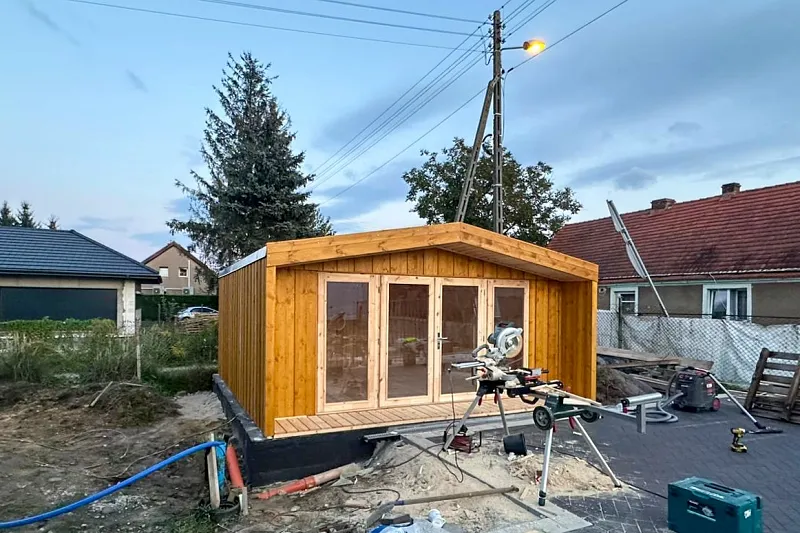 chalet 17 m² en bois isolé pau s1 a1 chalet 17 m² en bois isolé pau s1 a1