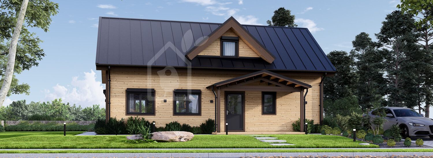 maison en bois vera rv (isolé re2020, 44 mm + bardage), 127 m² maison en bois vera rv (isolé re2020, 44 mm + bardage), 127 m²